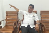 Wakil Bupati Muna, La Ode Asrafil. (Foto:Iman Supa) 