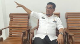 Wakil Bupati Muna, La Ode Asrafil. (Foto:Iman Supa) 