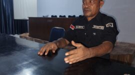 Plt. Kepala Inspektorat Muna, La Sampe. (Foto:Iman) 
