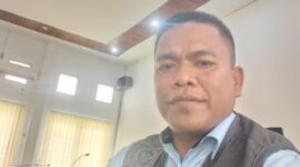 Ketua Pansus, Rasmin (Anggota DPRD Muna dari Partai Demokrat). (Foto:Afrizal) 