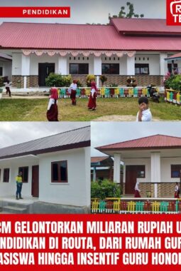 PT SCM Salurkan Bantuan Pendidikan di Routa pada Momentum Hardiknas 2026