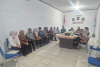 Anggota DPRD Muna saat melakukan konsultasi dengan Ombudsman RI Perwakilan Sulawesi Tenggara. (Foto:Istimewa) 