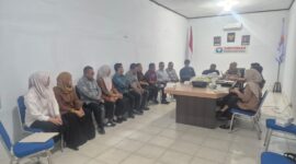 Anggota DPRD Muna saat melakukan konsultasi dengan Ombudsman RI Perwakilan Sulawesi Tenggara. (Foto:Istimewa) 