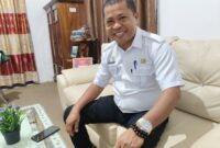 Kadis Koperasi dan UMKM Kabupaten Muna, LM. Hajar Sosi. (Foto:Iman) 