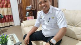 Kadis Koperasi dan UMKM Kabupaten Muna, LM. Hajar Sosi. (Foto:Iman) 