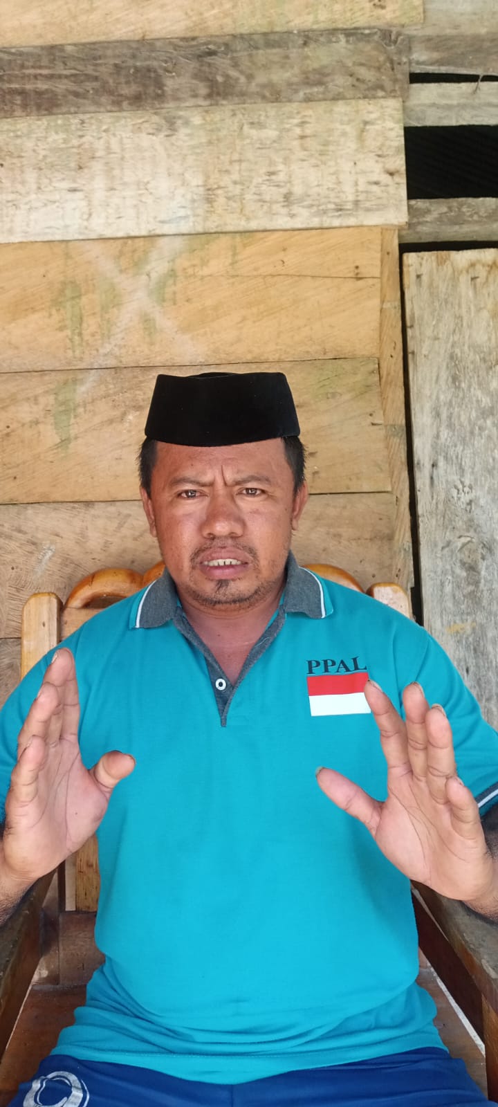 Kepala Dusun di Desa Oensuli, La Ode Ira (Foto:Istimewa) 