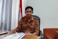 Kepala Sekolah SMAN 2 RAHA, La Ode Saidin. (Foto:Safrizal) 
