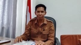Kepala Sekolah SMAN 2 RAHA, La Ode Saidin. (Foto:Safrizal) 